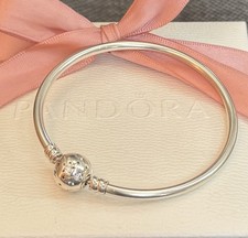 Original PANDORA Armreif „Mond & Sterne“ Silber 925 #590009C01 Limited Edi.