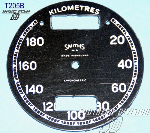 Smith chronometer 180 - chronometer, km/h