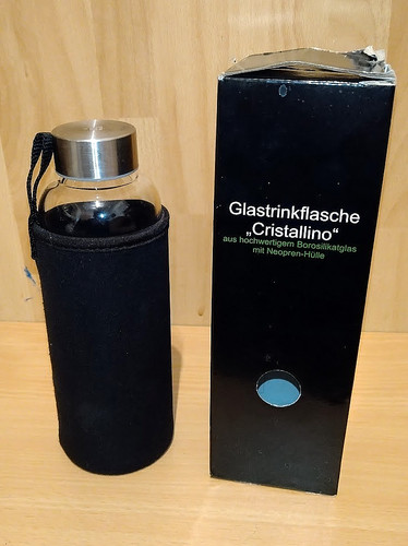 Glastrinkflasche