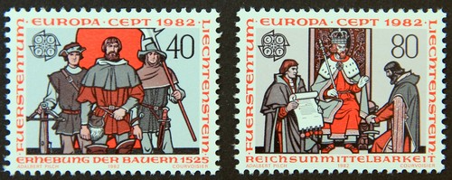 Liechtenstein 791 792 - mi.nr., 791-792