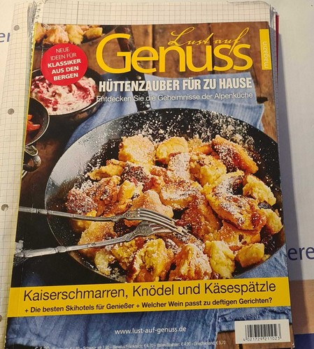 Zeitschrift kochen lust - zeitschrift, auf