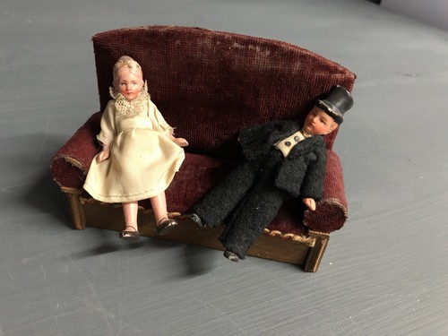 Antikes pärchen mit sofa für - antikes,