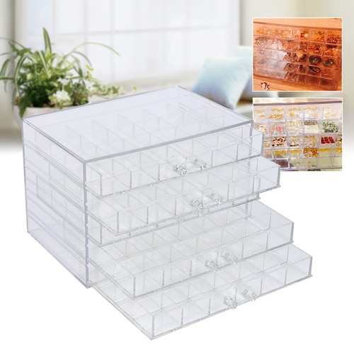 120 fächer sortierbox nailart - fächer,
