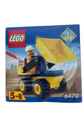 LEGO 6470 Mini Muldenkipper Bagger (Mini Dump Truck) OVP 100% komplett