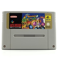 Super Nintendo Spiel : Super Bomberman 2 - SNES Modul Cartridge PAL NOE