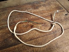 helles, stoffummanteltes Hörerkabel von der Post für Modell W48/49
