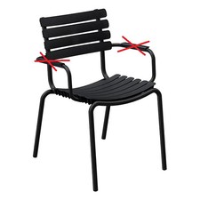 HOUE Alua Armlehnstuhl Stuhl Gartenmöbel Außenstuhl schwarz SIEHE TEXT/FOTO