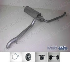 Auspuff Endtopf + Anbauteile für Citroen / Peugeot C8 + 807 2.0HDi 100KW 2006-