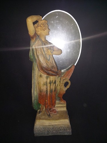 Jugendstil stuckfigur mit - stuckfigur,