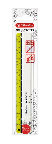 Herlitz lineal pen - lineal, 17cm
