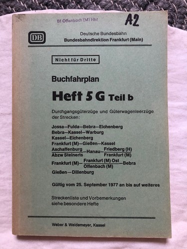 Buchfahrplan g teil - db,