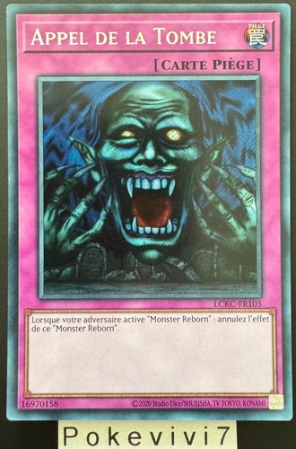 Karte ruf des grabes - yu-gi-oh!,