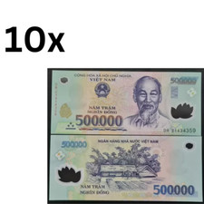 10xVietnamesischer Dong 500K