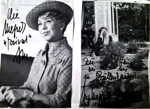Original autogramme von inge - 2,