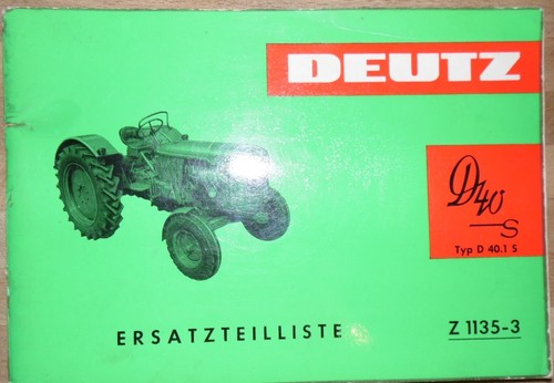 Deutz schlepper d40 - schlepper,
