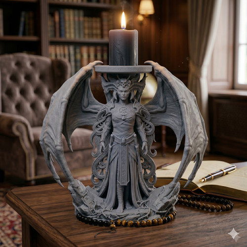 Gefallene lilith 20cm resin - lilith,