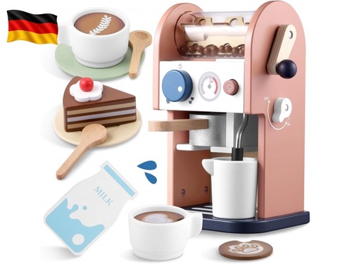 Kaffeemaschine kinder holz - kaffeemaschine, mit