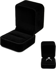 Ringkasten, Samt Hochzeit Ring