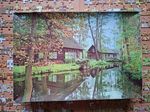 Puzzle spreewald herbst - puzzle, im