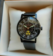 Pobeda Strahlenschutz Chemikalien der UdSSR Uhr Vintage Uhr, Herrenuhr