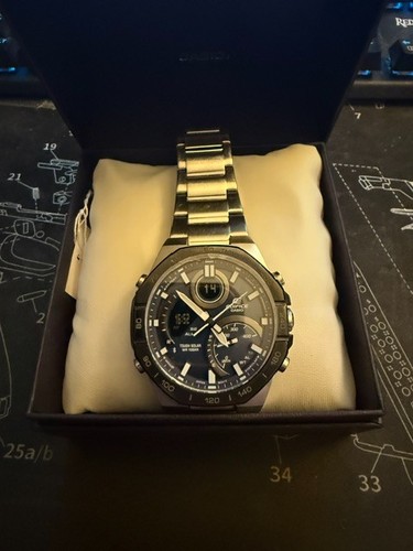 Casio edifice ecb 950db 2adf - casio,