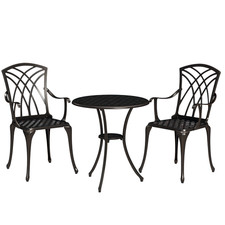 Outsunny 3-tlg. Garten Bistro