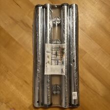 Hettich Möbelfuß-Set, Tisch-Fuß, Chrom, 710-740mm, 60mm