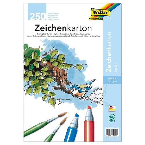 Zeichenpapier malkarton block - malkarton,