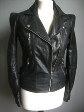 Pfeifen leder biker jacke - leder, 8