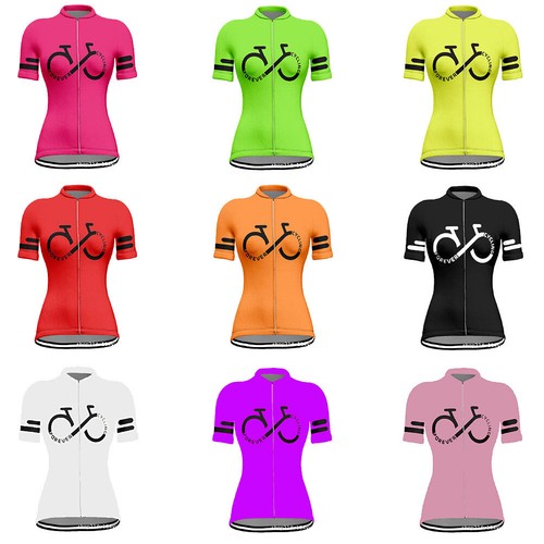 Fahrradtrikot kurzarm damen - kurzarm,
