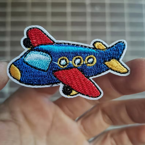 Kleines flugzeug kinder patch - flugzeug,
