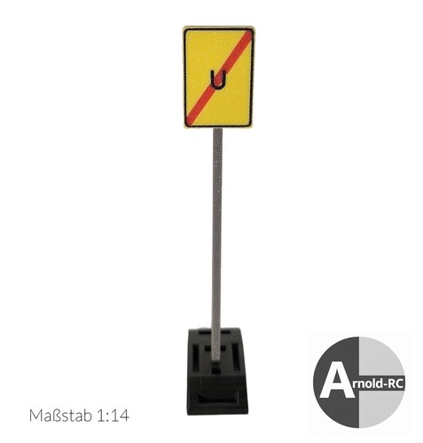 Verkehrsschild - 1:14,