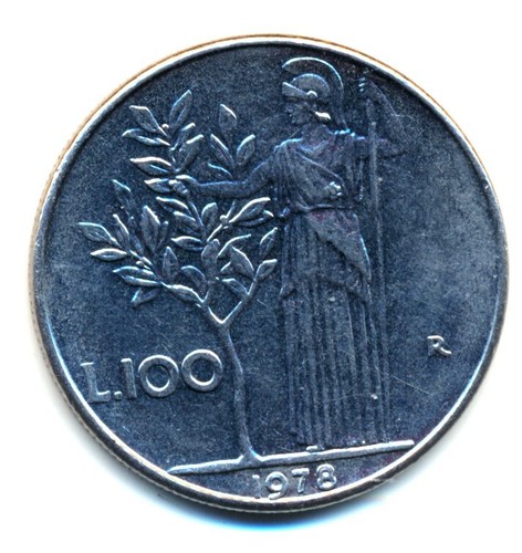 100 italienische lire 1978 - italienische,
