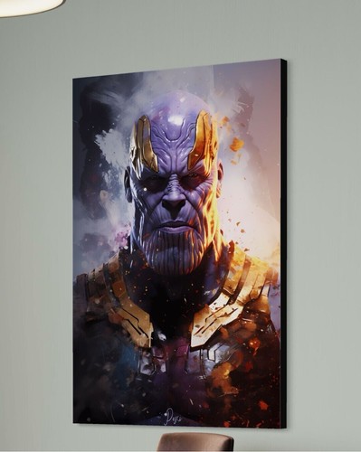 Thanos leinwand bild - thanos,