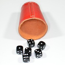 2 Würfelbecher / Knobelbecher