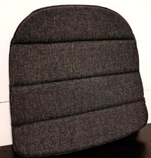 2-er Set ! Garten Sitzkissen 40x40x2 grau-meliert mit Antirutsch-Unterseite 2-er