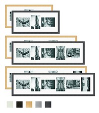 Collage Holz Bilderrahmen