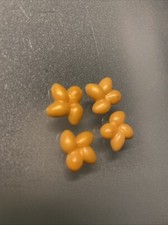 Playmobil 4 x Eier Gold/hellbraun Ostern Bauernhof Huhn Nest Zubehör Ersatzteil