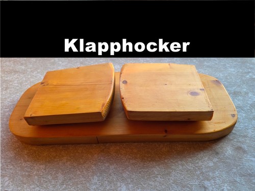 Hocker holzschemel massivholz - hocker,
