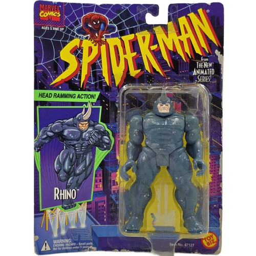 Rhino figure 1994 spider man - rhino, spider-man