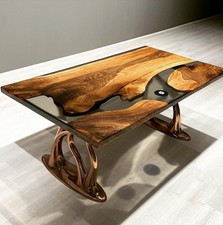 Luxus Epoxidharz Tischplatte