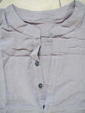 Kurzarm Herren Hemd xxl Baumwolle/Leinenmischung