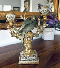 Kerzenleuchter Vogel Barock