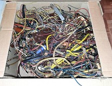 Sortiment Kiste ca 4,9Kg Kabel 50er SABA Telefunken Siemens Grundig Röhrenradio