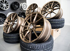 19 Zoll Motec Ultralight MCR2 Felgen 5x108 et45 für Ford Focus ST RS 500 Bronze 