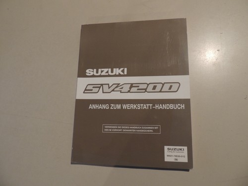 Ergänzungs werkstatthandbuch - ,