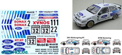 Decal ford sierra rs - decal,