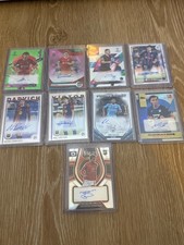 9 x Topps Rookie Auto Cards -