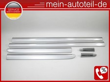 Mercedes W211 S211 E-Klasse Türleisten SET Avantgarde (02-09) 775 Iridiumsilbe D