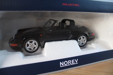 Porsche 911 Carrera 4 Targa 1991 Bluemet.  Norev 187340  1:18